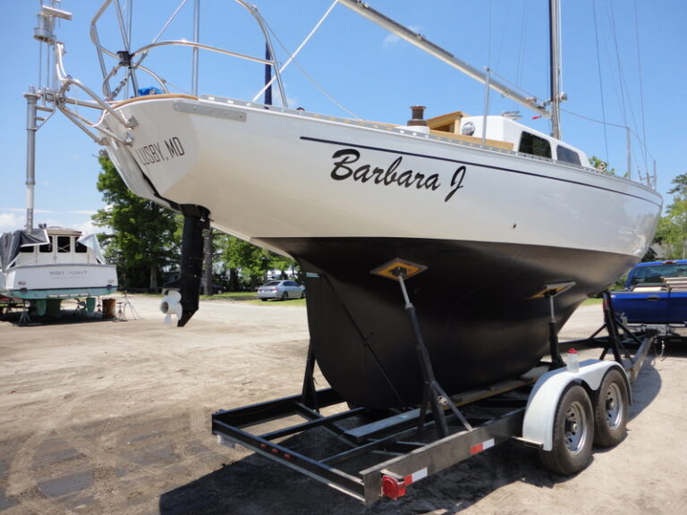 Adding a Tilt-up 9.8-hp Outboard Well to an Alberg 30 – Atom Voyages